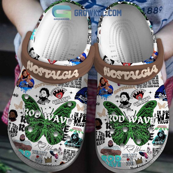 Rod Wave Nostalgia Bottom Boy Survivor Protect Your Heart Clogs Crocs