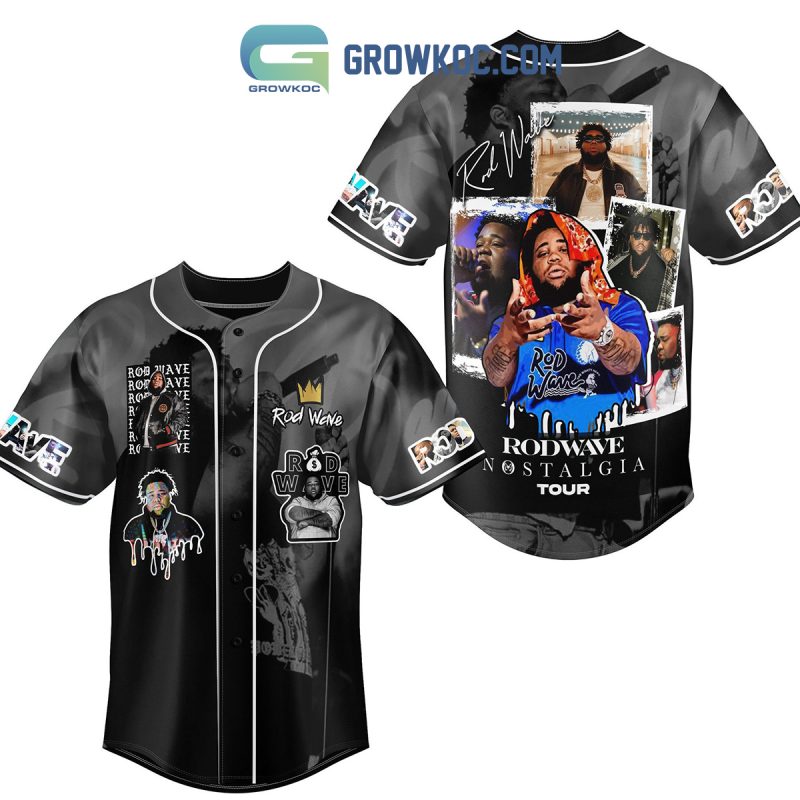 Rod Wave Nostalgia Tour Call Your Friends Baseball Jersey - Growkoc