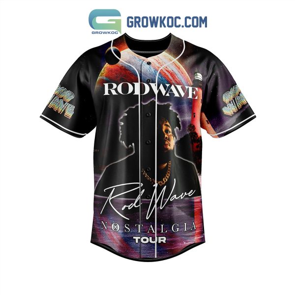 Rod Wave Nostalgia Tour In Three Month Baseball Jersey