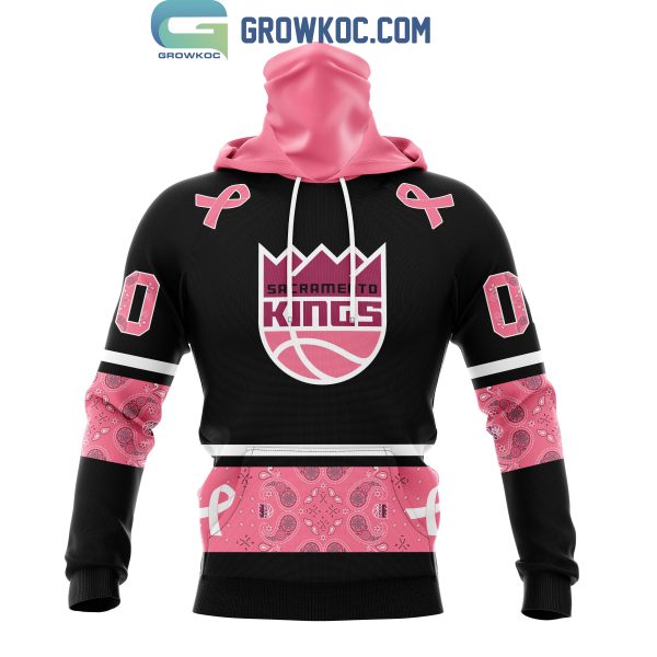 Sacramento Kings NBA Special Design Paisley Design We Wear Pink Breast Cancer Personalized Hoodie T Shirt