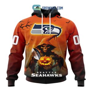 Seattle Seahawks NFL Special Design Jersey For Halloween Personalized Hoodie T Shirt