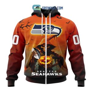Seattle Seahawks NFL Special Design Jersey For Halloween Personalized Hoodie T Shirt