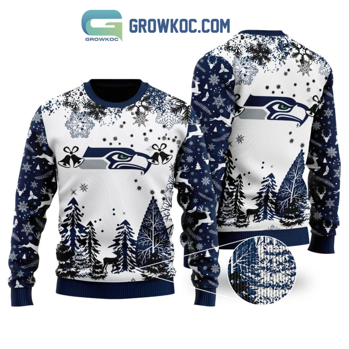 Seahawks christmas shop jumper