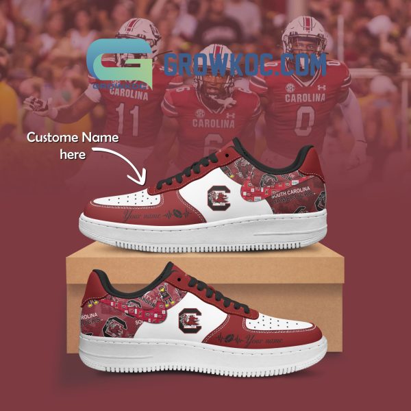 South Carolina Gamecocks Personalized Air Force 1 Shoes