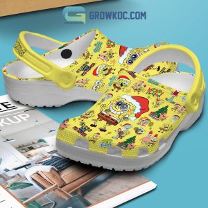 Spongebob Merry Christmas I’m Ugly And I’m Pround Clogs Crocs