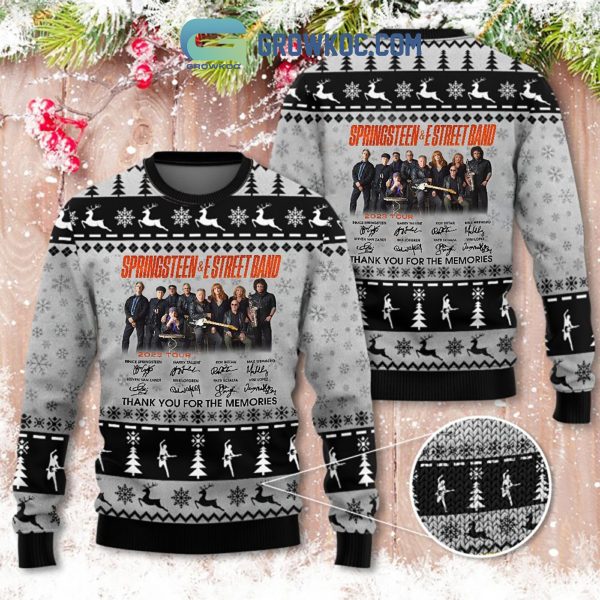 Springsteen & Estreet Band 2023 Tour Memories Christmas Ugly Sweater