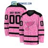Tampa Bay Lightning NHL Special Pink Breast Cancer Hockey Jersey Long Sleeve