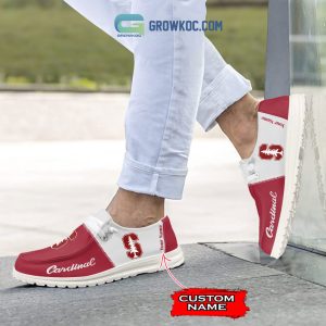 Stanford Cardinal Personalized Hey Dude Shoes
