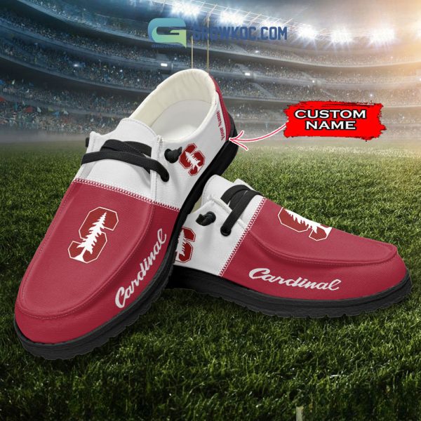Stanford Cardinal Personalized Hey Dude Shoes