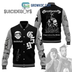Suicideboys I Want To Die In New Orleans Baseball Jacket