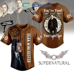Supernatural There Ain’t No Me Of There Ain’t No You Personalized Baseball Jersey