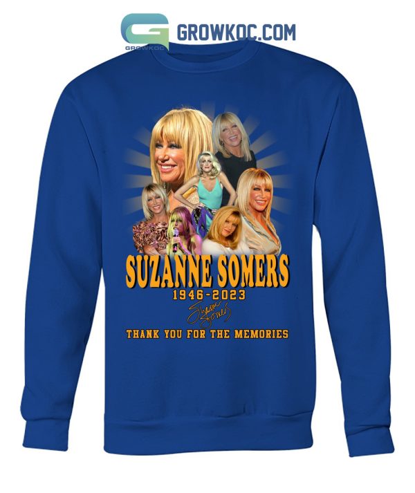 Suzanne Somers 1946 2023 Memories T Shirt