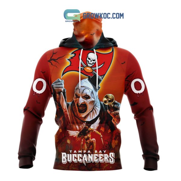 Tampa Bay Buccaneers NFL Horror Terrifier Ghoulish Halloween Day Hoodie T Shirt