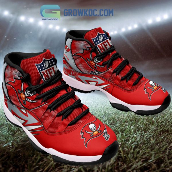Tampa Bay Buccaneers NFL Personalized Air Jordan 11 Shoes Sneaker