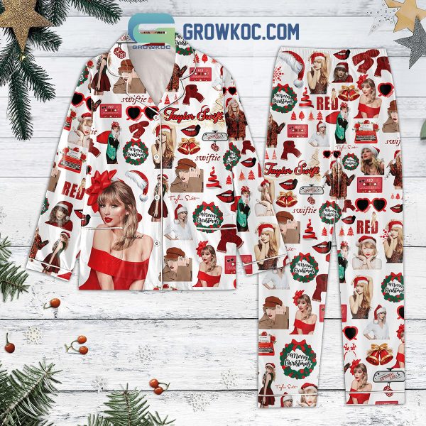 Taylor Swift Merry Christmas The Eras Tour Pajamas Set