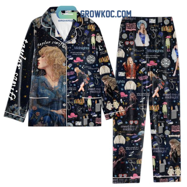 Taylor Swift Midnights She Had A Marvelous Time Ruining Everything Pajamas Set