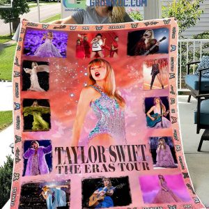 Taylor Swift The Eras Tour Concert Film Fleece Blanket Quilt