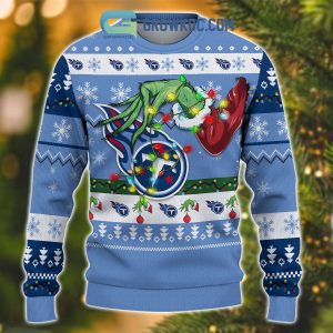 Tennessee Titans NFL Grinch Christmas Ugly Sweater