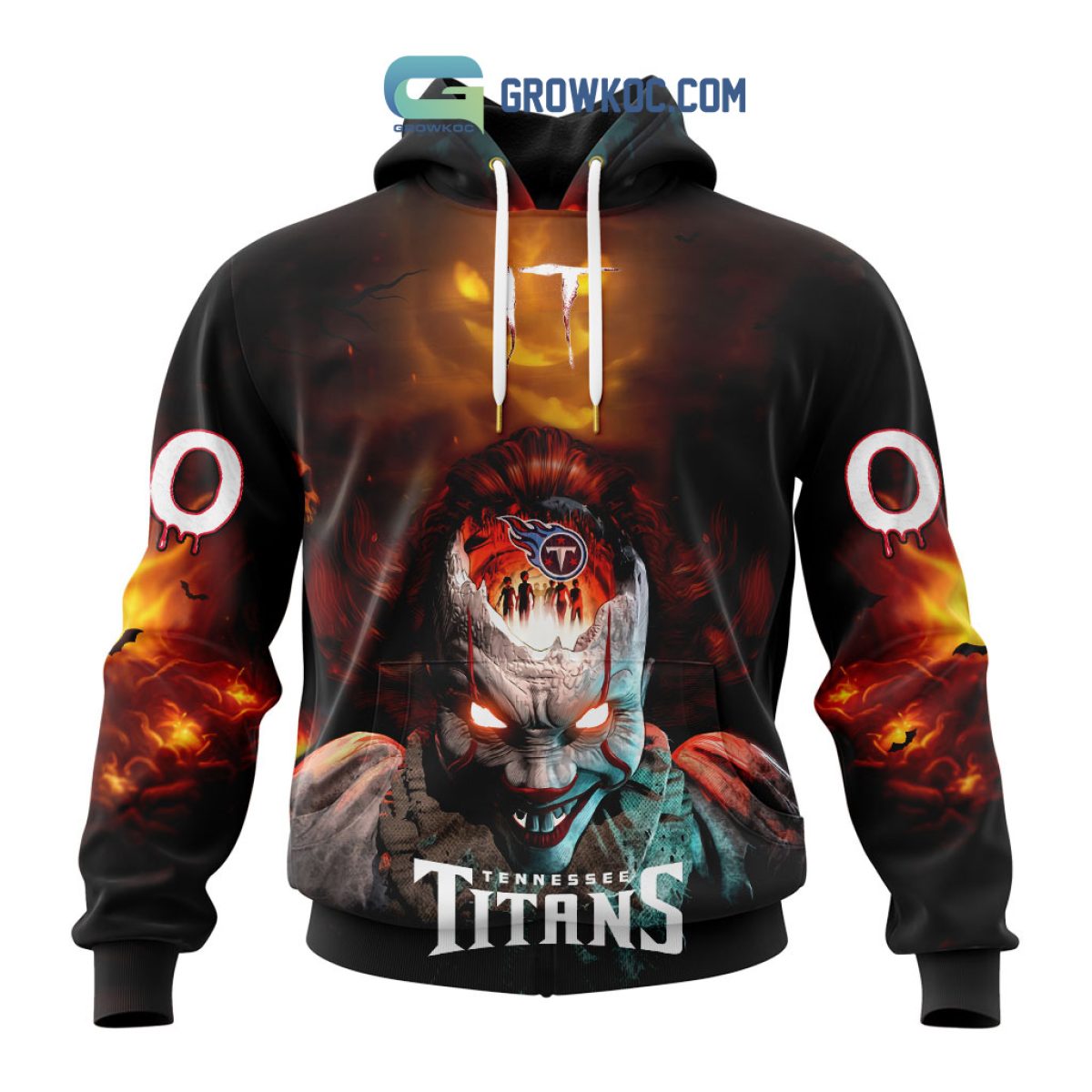 Tennessee Titans NFL Personalized Home Jersey Hoodie T Shirt - Growkoc