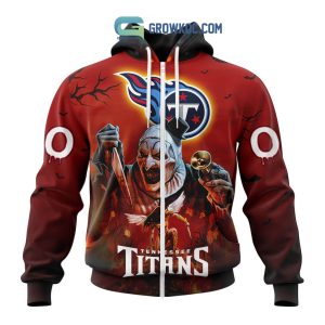 Tennessee Titans NFL Horror Terrifier Ghoulish Halloween Day Hoodie T Shirt