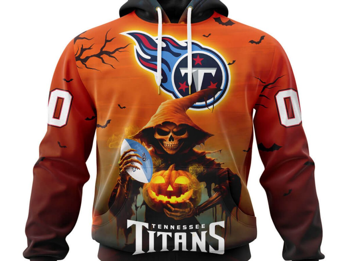 Death Skull Hold Tennessee Titans 3D Hoodie All Over Print - T-shirts Low  Price
