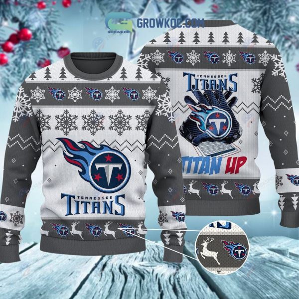 Tennessee Titans Titan Up Christmas Ugly Sweater