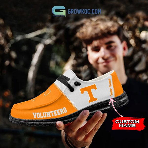 Tennessee Volunteers Personalized Hey Dude Shoes