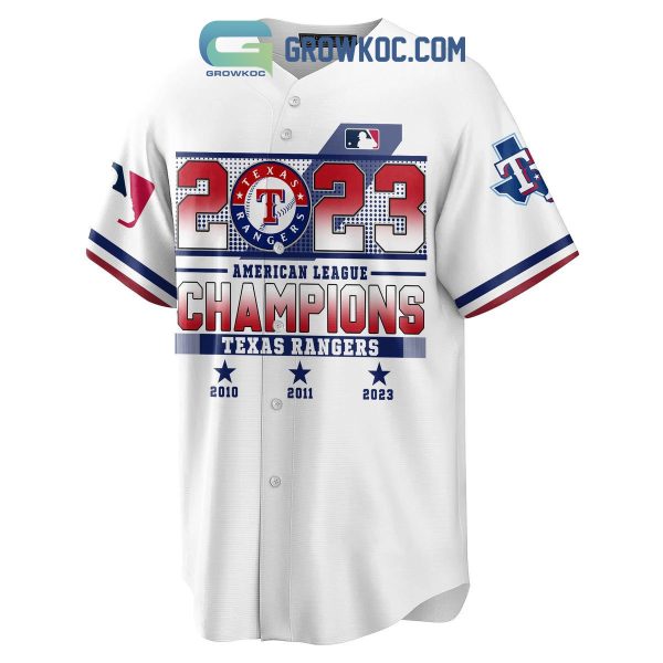 Texas Rangers AL Champions 2023 Baseball Jersey