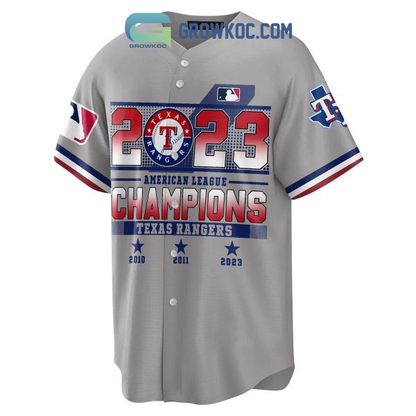 Texas Rangers AL Champions 2023 Baseball Jersey