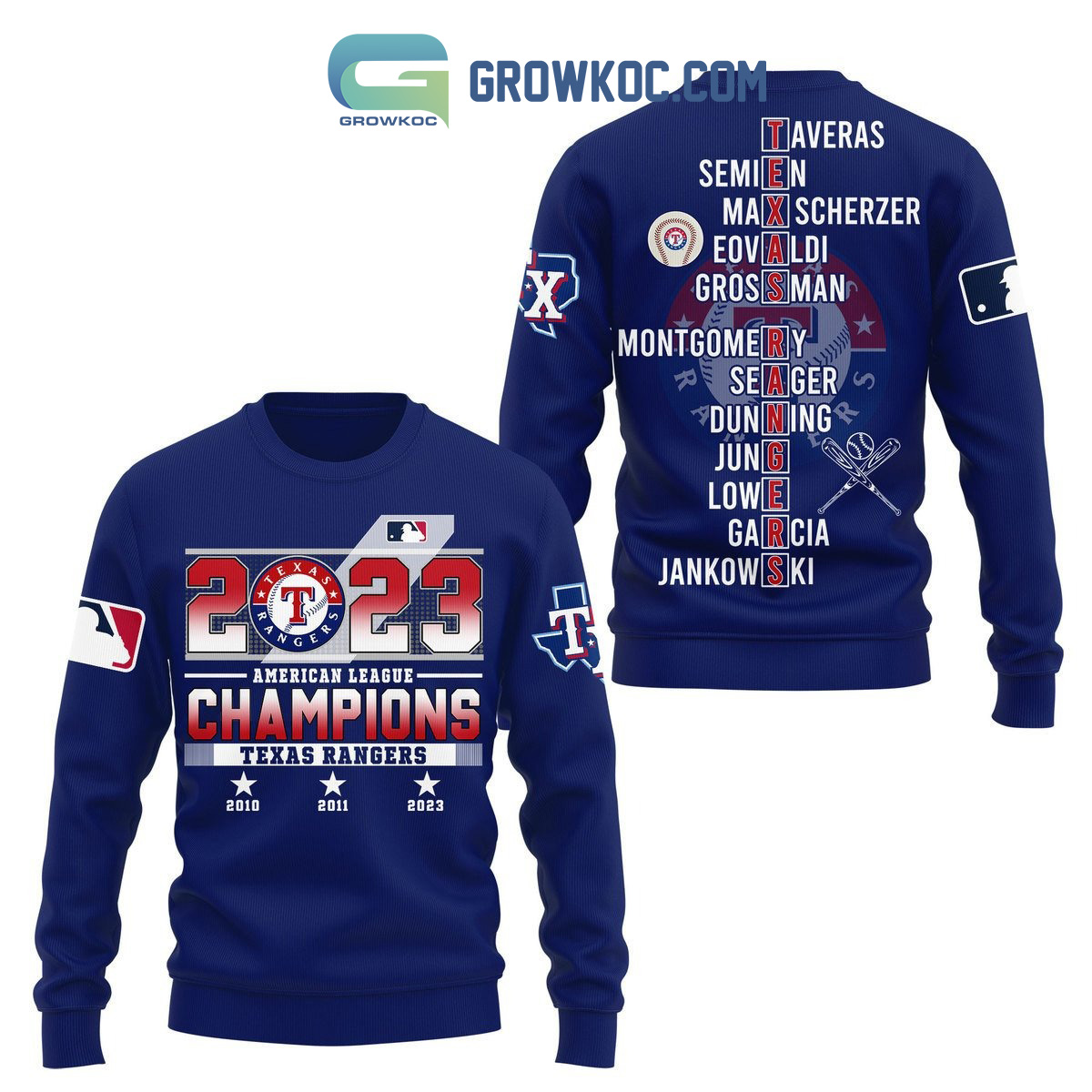 Texas Rangers AL Champions 2023 Hoodie T Shirt