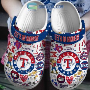 Texas Rangers Let’s Go Rangers Clogs Crocs