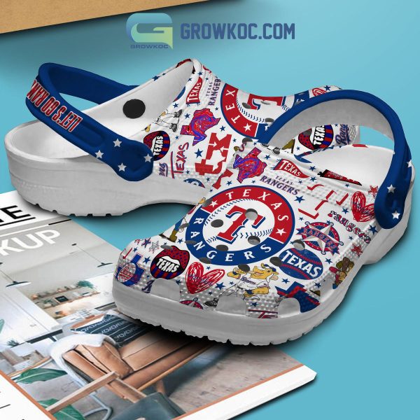 Texas Rangers Let’s Go Rangers Clogs Crocs