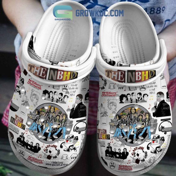 The Neighbourhood Scary Love Clogs Crocs