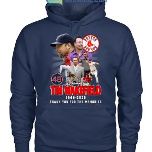 Tim Wakefield 49 Boston Red Sox 1966 2023 Memories T Shirt