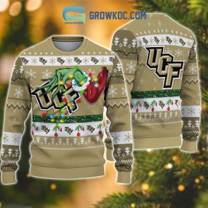 UCF Knights NCAA Grinch Christmas Ugly Sweater