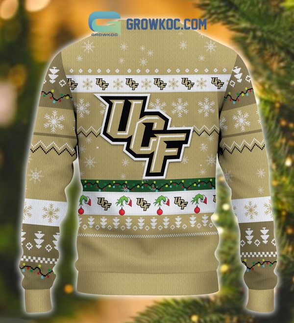 UCF Knights NCAA Grinch Christmas Ugly Sweater