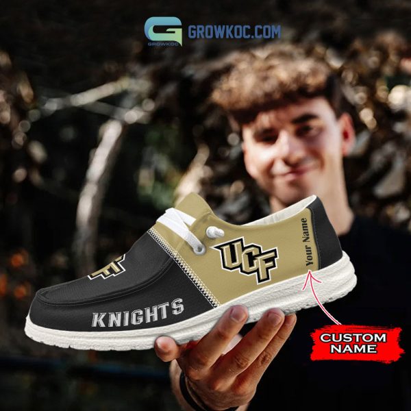 UCF Knights Personalized Hey Dude Shoes