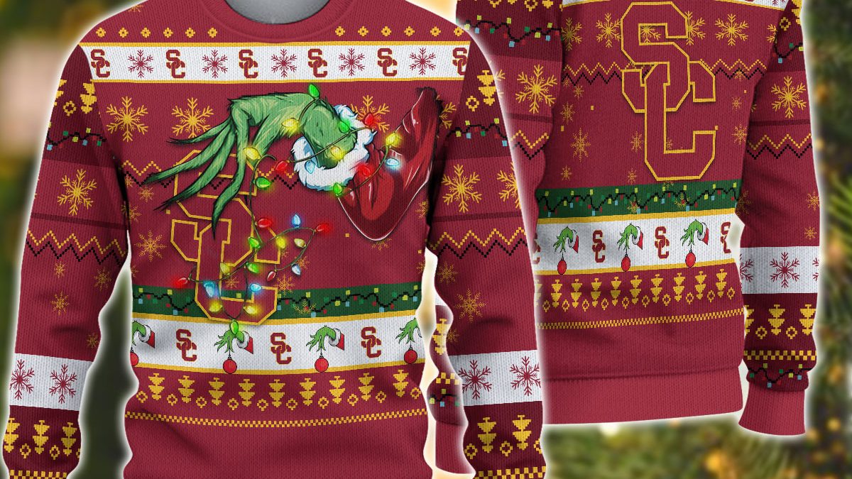 Usc ugly sale christmas sweater