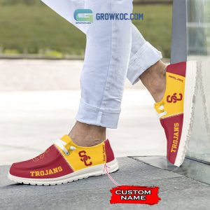 USC Trojans Personalized Hey Dude Shoes