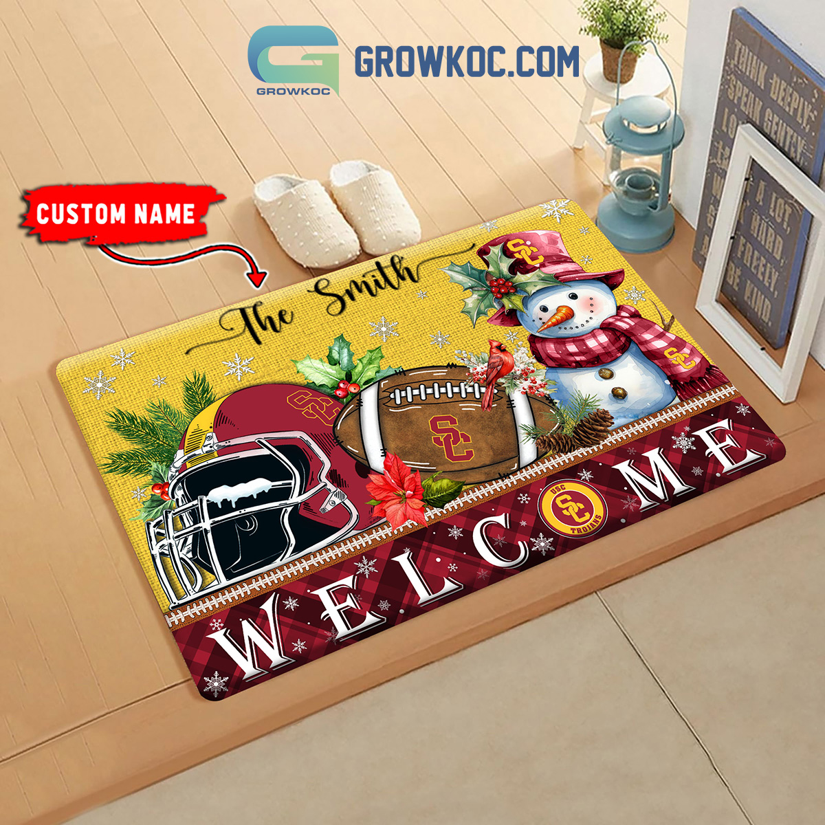 Personalized Framed Doormat