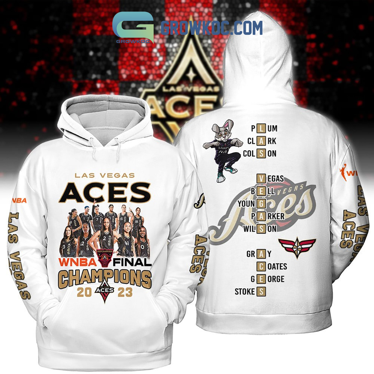 Las Vegas Aces Nike 2023 WNBA Finals Champions Authentic Parade Hat,  hoodie, sweater, long sleeve and tank top