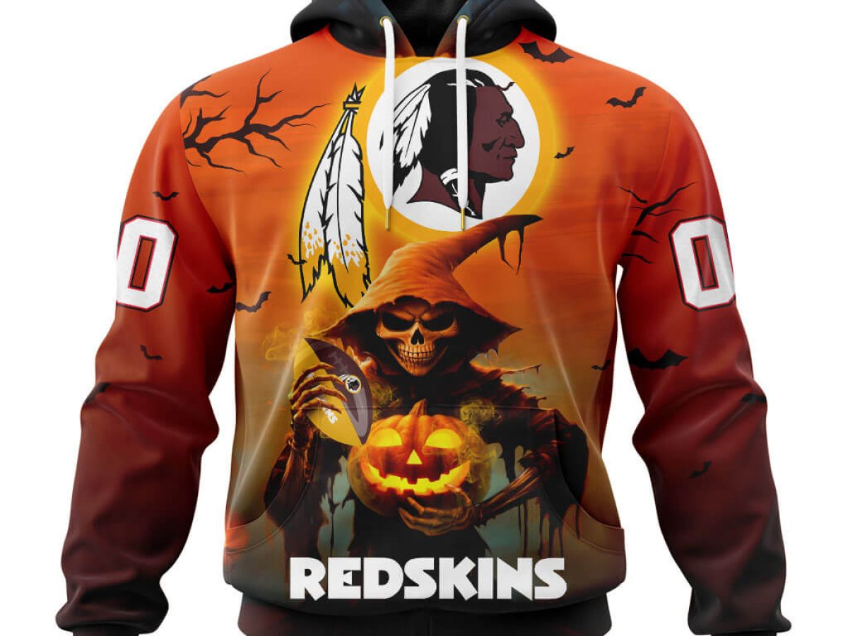 Washington Redskins hoodies Skulls new design Sweatshirt for fans - 89  Sport shop