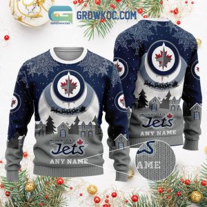 Winnipeg Jets NHL Merry Christmas Personalized Ugly Sweater