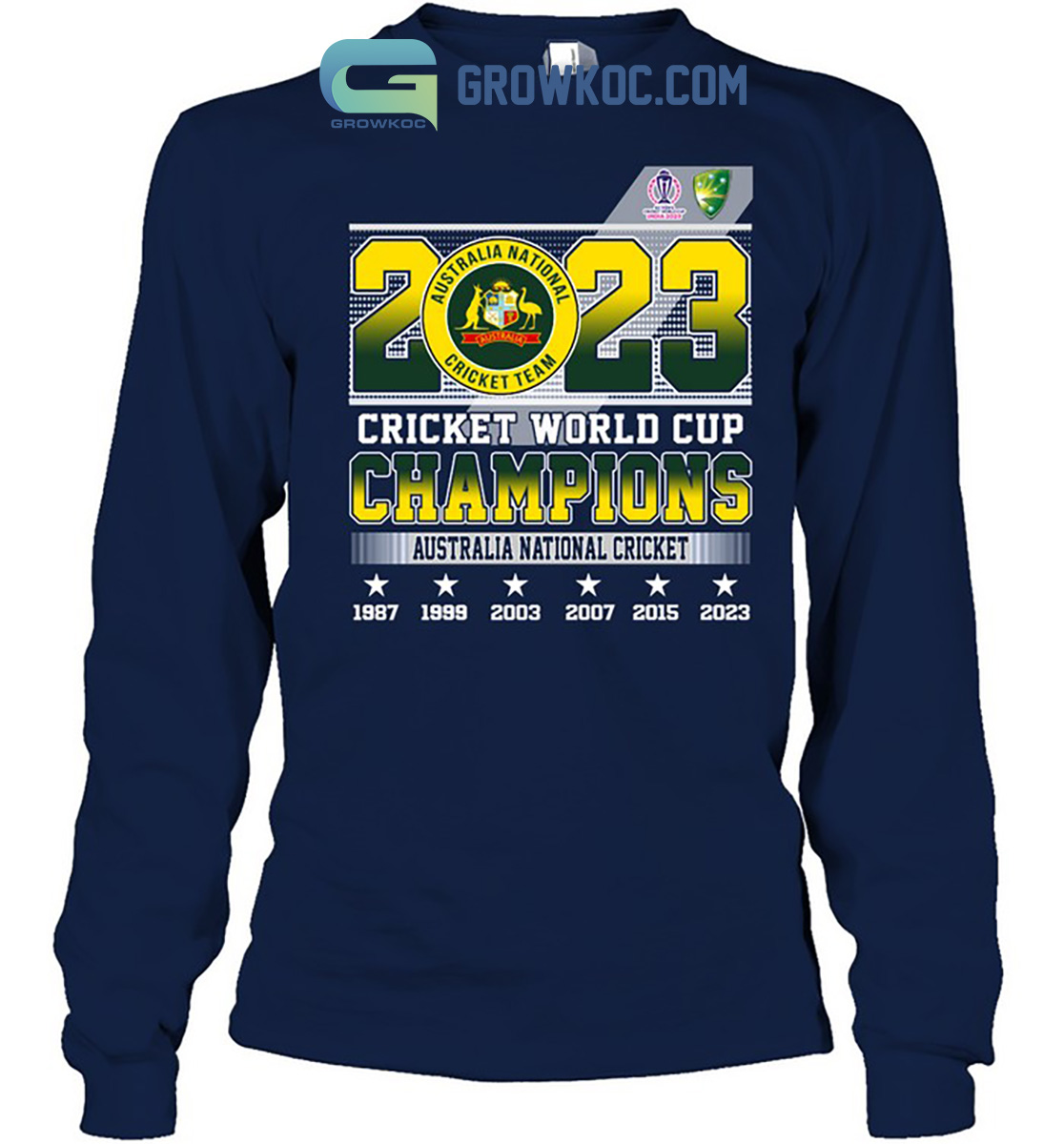 2023 Australia National Cricket Team Champions T Shirt