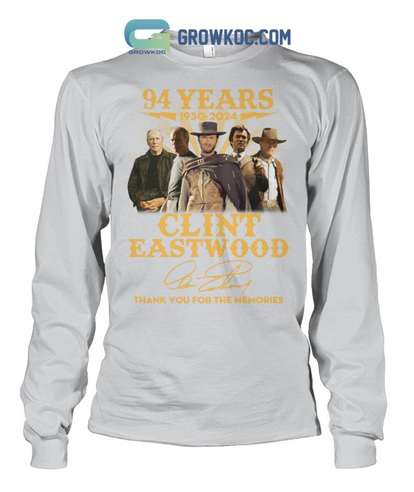 94 Years Memories Of Clint Eastwood Shirts