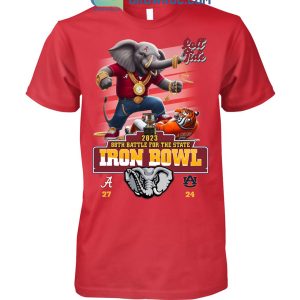 Alabama Crimson Tide 2023 88th Battle For The State Iron Bowl Roll Tide Big Al Hoodie T Shirts