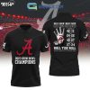 Alabama Crimson Tide 2023  State Iron Bowl Champions Roll Tide Roll Big Al Polo Shirts Red Design