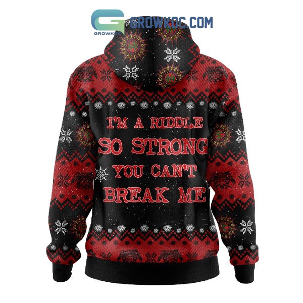 Alice In Chains I’m A Riddle So Strong You Can’t Break Me Zipper Hoodie Sweater