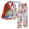 Alice In Wonderland Merry Christmas Pajamas Set