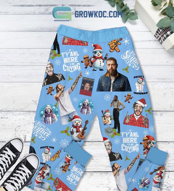 All I Want For Christmas Is Home Malone Pajamas Set